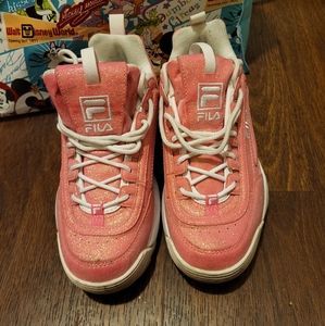 Pink sneakers Fila